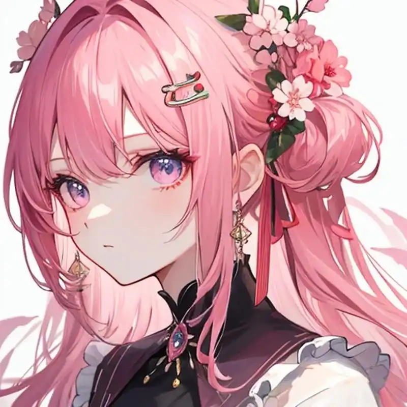 [嘿哈]ai生成动漫美女头像,直接下载可用[火焰]  [赞同]使用软件:触站