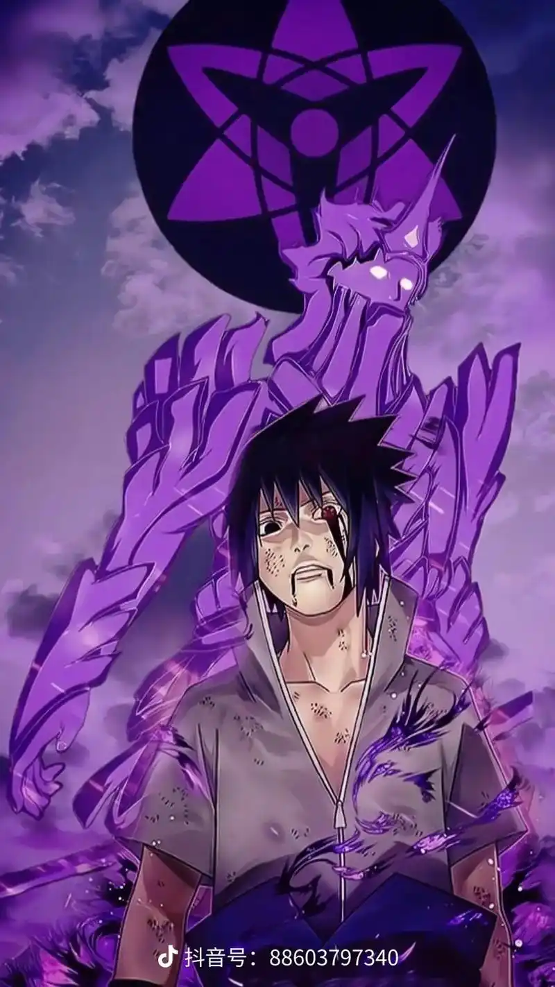 帅就完事了 #炫酷壁纸 #火影忍者壁纸 - 抖音