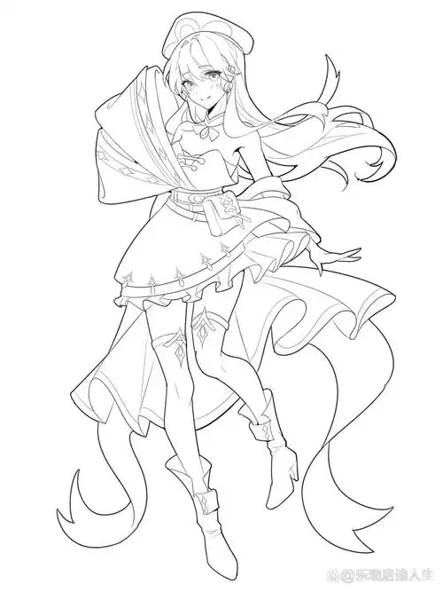 不会还有人没有线稿吧 无论想要头像,半身,全身,多人,局部,等等等.