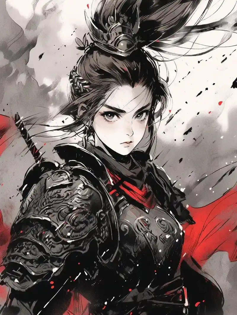 古风#女将军 #超酷女生头像 - 抖音