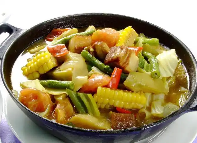 东北炖菜羊肉炖酸菜的做法图解