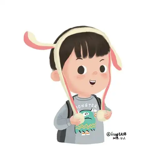 小头像|插画|儿童插画|lizzy毛毛妈_原创作品-站酷(zcool)