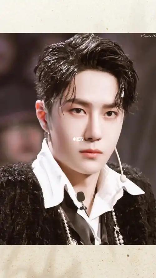 王一博的发型你可以留吗