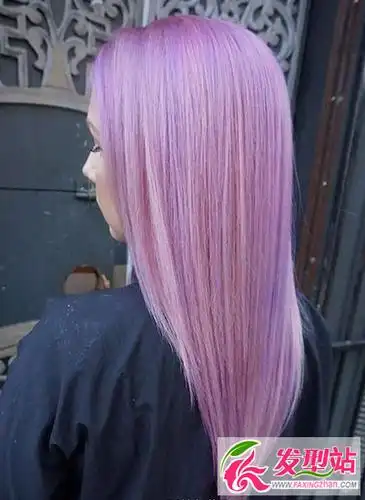 电音紫染发发型图片2016流行紫色系染发图片大全