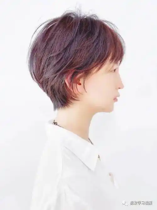 "超短发女孩"_发型