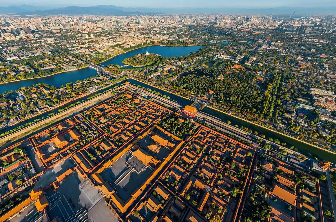 航拍北京故宫,这样才能看出紫禁城的气势