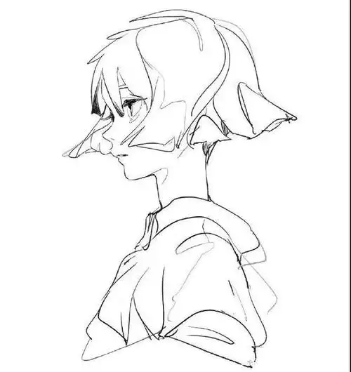 【绘画素材】一组简单又流畅的女生线稿素材!超适合小白入手