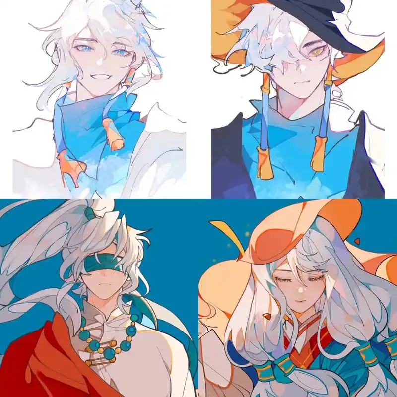 艾特一位公主 你俩瘦十斤#动漫头像 #动漫 #光遇 畫师 - 抖音