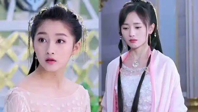 关晓彤,鞠婧祎两位当红,共演绎《九州天空城》,颜值担当难分伯仲.