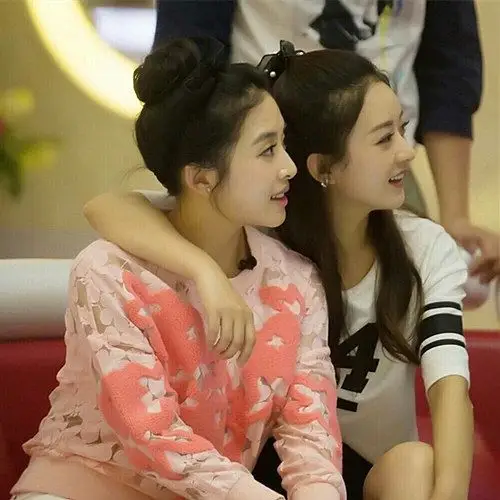 图张含韵为什么叫赵丽颖包子插刀姐妹花实为十年好友