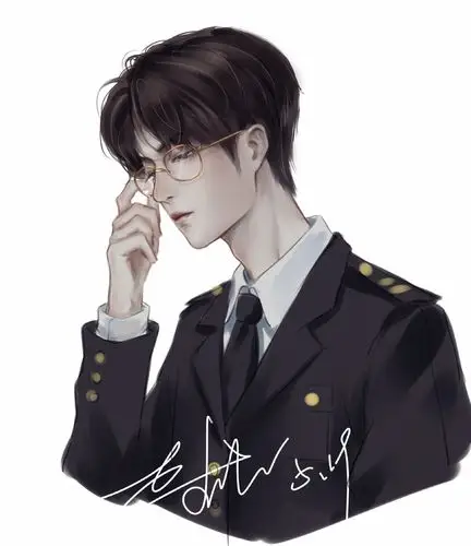 王一博二次元图片王一博撕漫男造型真人比动漫帅系列