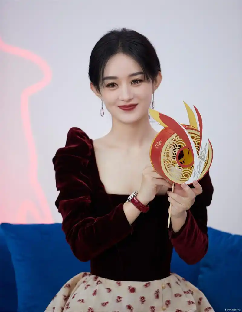 赵丽颖 浪琴活动现场,元气满满,笑容甜甜!