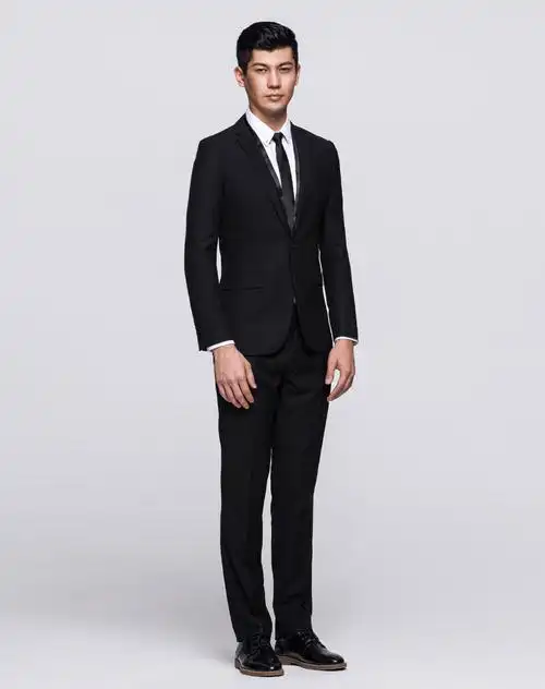 男款 黑色休闲西服(上衣)