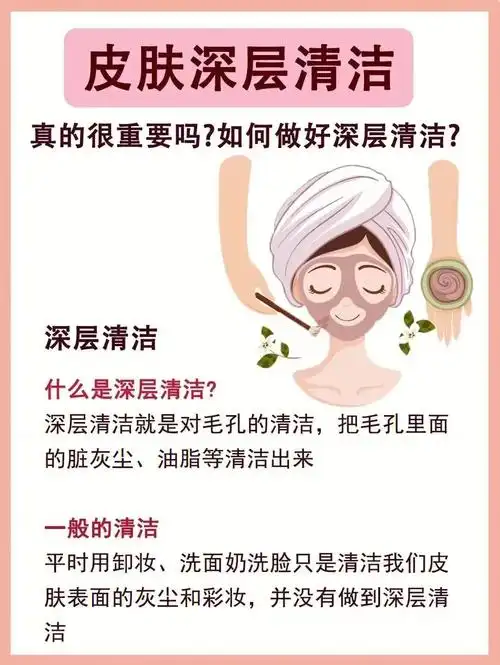 皮肤深层清洁