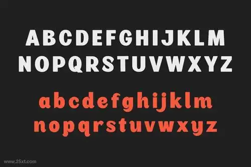 优雅而现代的英文粗体字体sedhayu