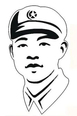 雷锋图片简笔画