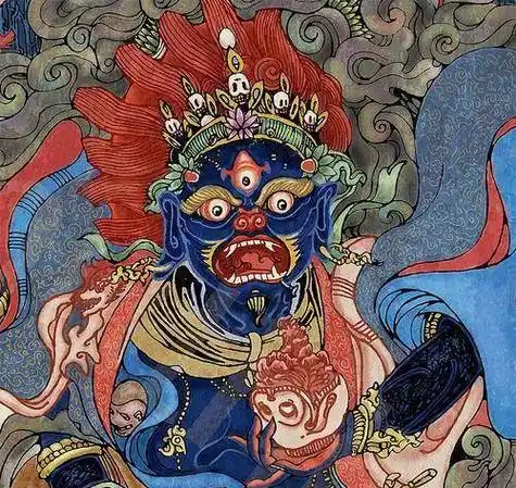 佛家慈悲为怀,为何很多寺庙的佛像凶神恶煞?怎么解释这种矛盾?