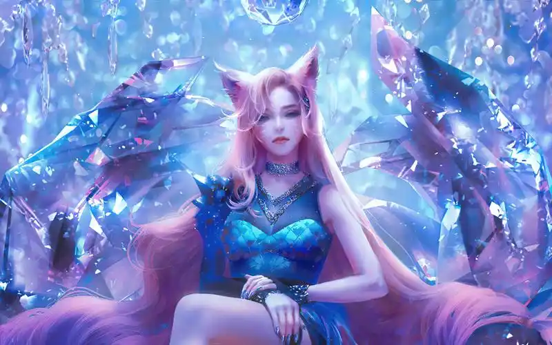 8.【美图分享】lol阿狸,要我来魅惑你,甜心