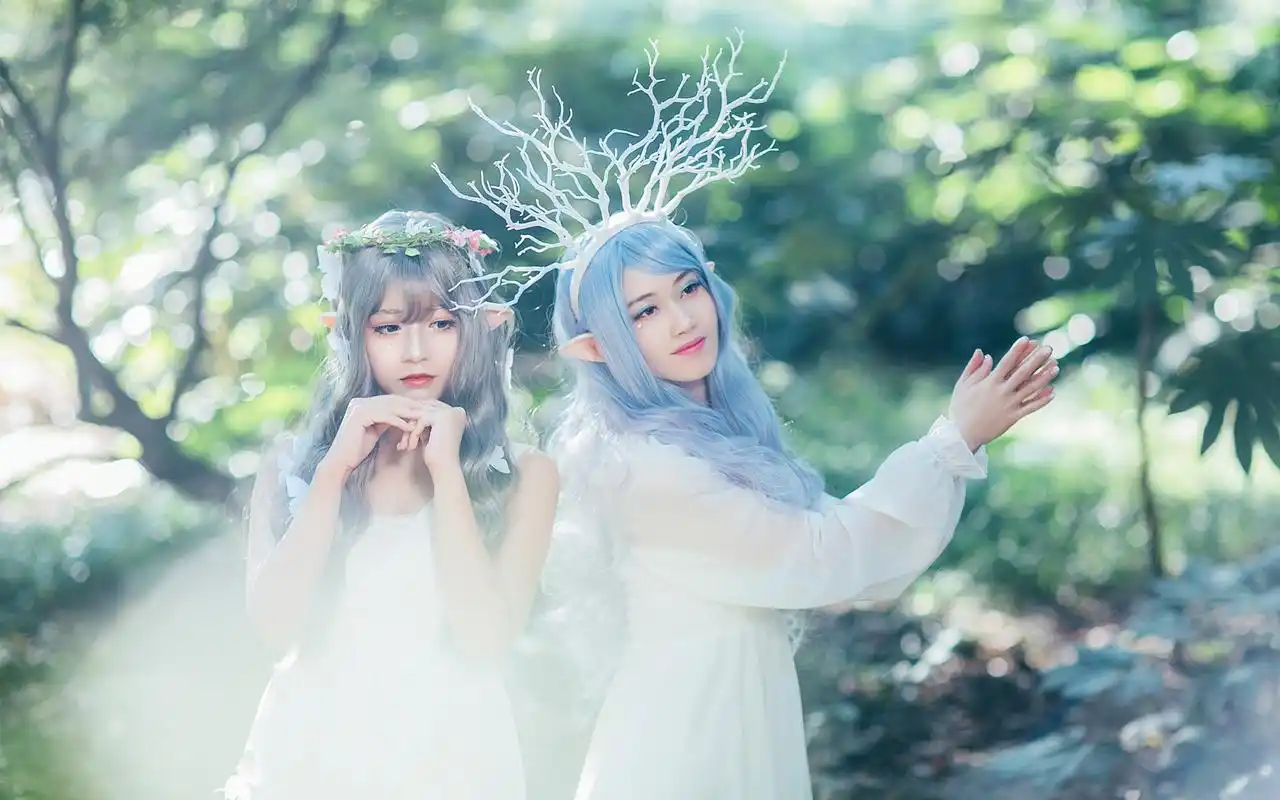 清纯美女可爱唯美梦幻写真高清桌面壁纸下载