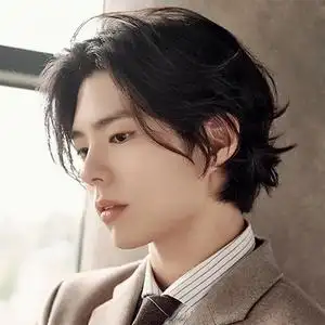 美宿假发男式长发韩版男士中分刘海蓬松短卷发仿真发男生全头套