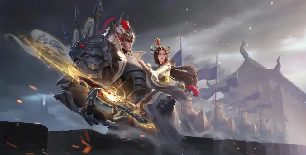 王者荣耀,干将莫邪,帅气,性感,游戏王者荣耀之干将莫邪久胜战神皮肤