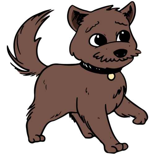 卡通小狗卡通可爱小狗