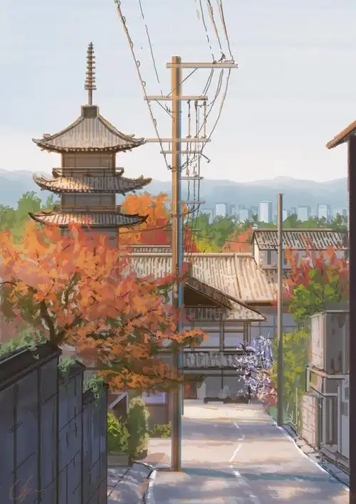 【p站美图】日本风景画师,nik插画作品 - animex动漫社