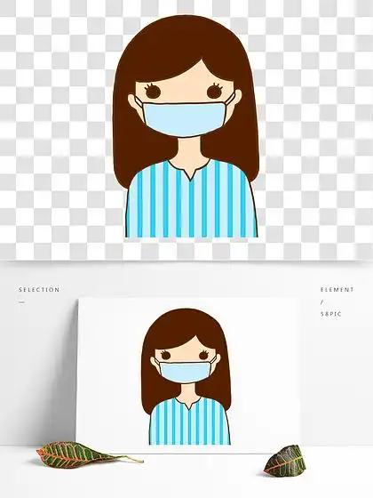 可爱 i>卡 /i> i>通 /i> i>穿 /i>病号服的小女孩医疗病人