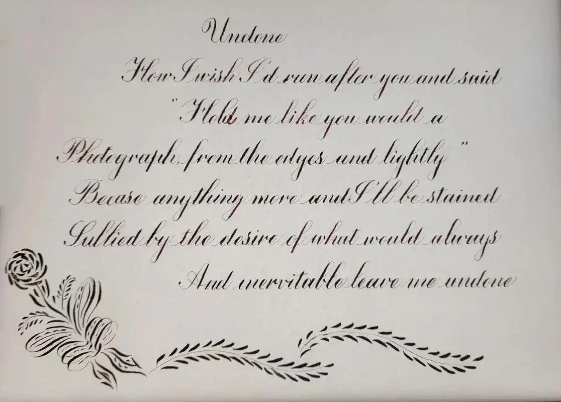 手写英文.自娱自乐#英语 #手写英文 #英文书法 #见字如面 - 抖音