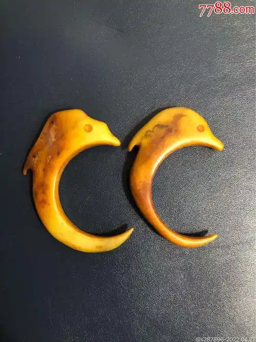 高古玉骆越文化广西出水石玉器c勾型玉龙