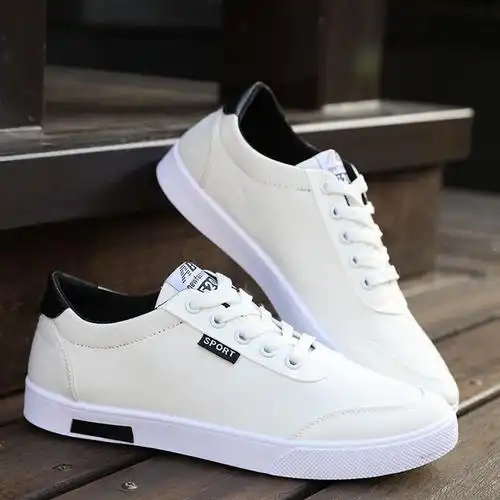 春秋夏季男士休闲运动薄款透气帆布鞋青少年低帮平底学生系带单鞋