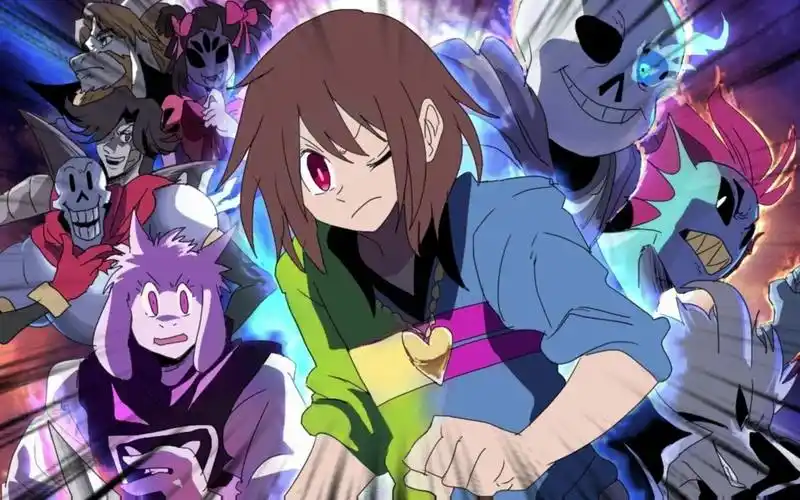 传说之下为了游戏的第三种结局雨下选择再被小花同志虐一次