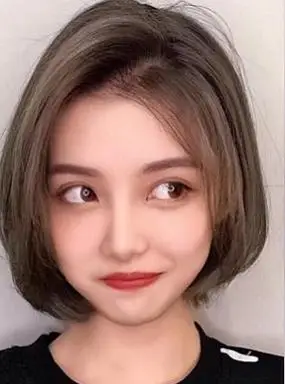 适合大脸的女生波波头 可爱又减龄_发型造型_宝妈时尚生活网