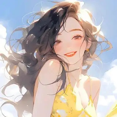 温暖微笑动漫女头像 阳光动漫微笑女孩意境唯美_动漫头像_美头网