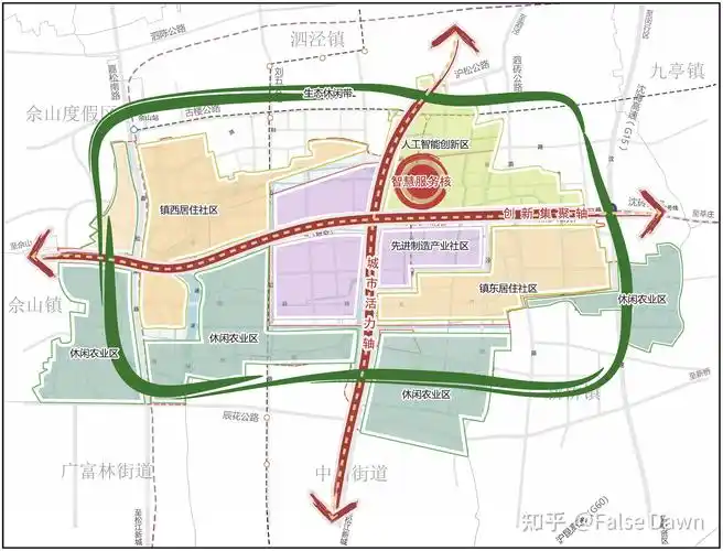 松江区洞泾镇规划近期公示人工智能新增长极落地