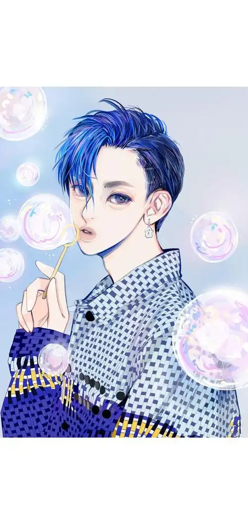 小鬼王琳凯自制的壁纸原图来自微博@光速感染快乐病毒