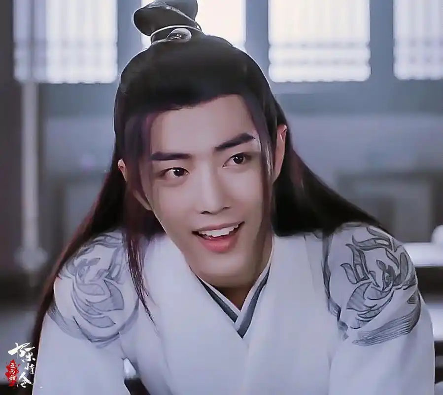 称得上公子世无双的古装白衣男#  肖战魏无羡可称得上"陌上人如玉