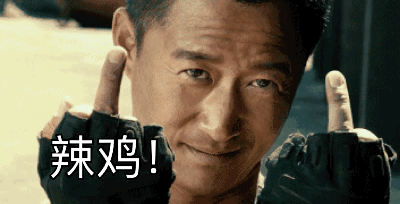 辣鸡吴京竖起中指战狼gif动图_动态图_表情包下载_soogif