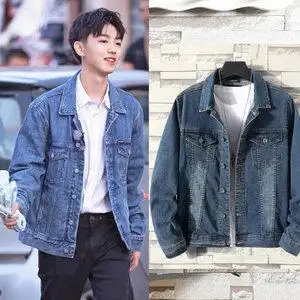 tfboys王俊凯同款男装春装潮流韩版休闲男士牛仔衣服夹克学生外套
