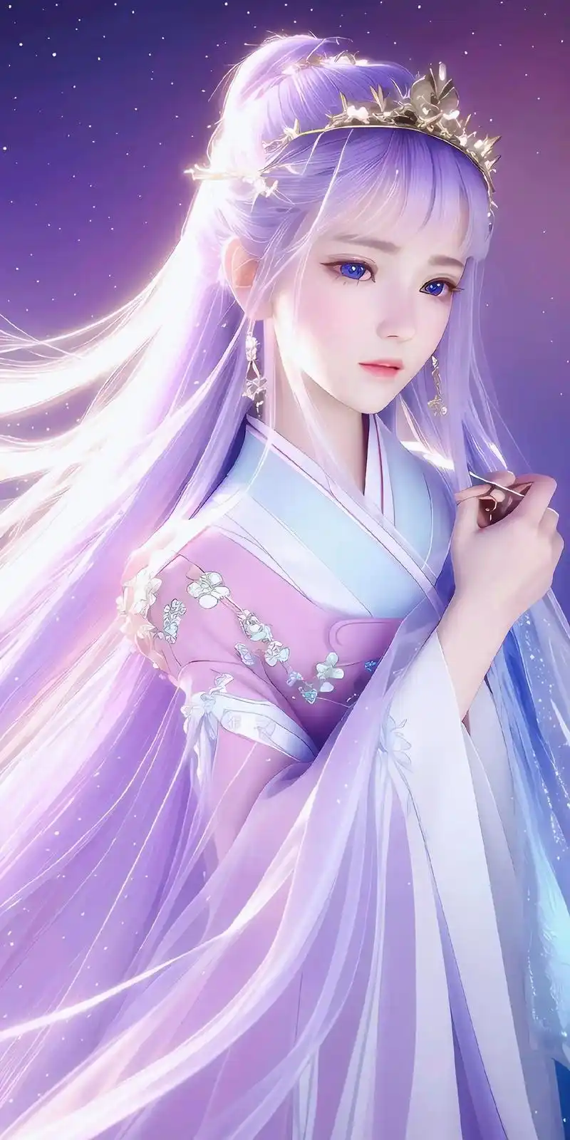 精美壁古风手机壁纸#图文伙伴计划 #ai绘画 #二次元少女  - 抖音