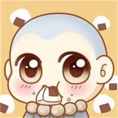 小和尚图片禅意可爱卡通图片 小和尚图片可爱卡通呆萌大全_卡通头像_