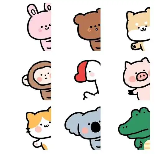 小动物探头头像 求作者