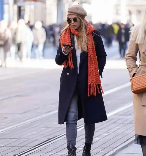冬季大衣欧美街拍,浓浓的时尚感扑面而来,值得借鉴参考