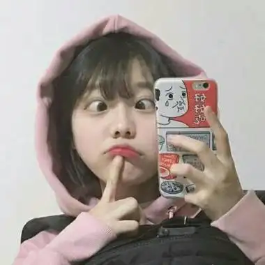 可爱女生头像嘟嘴 高清可爱嘟嘴的女生头像图片