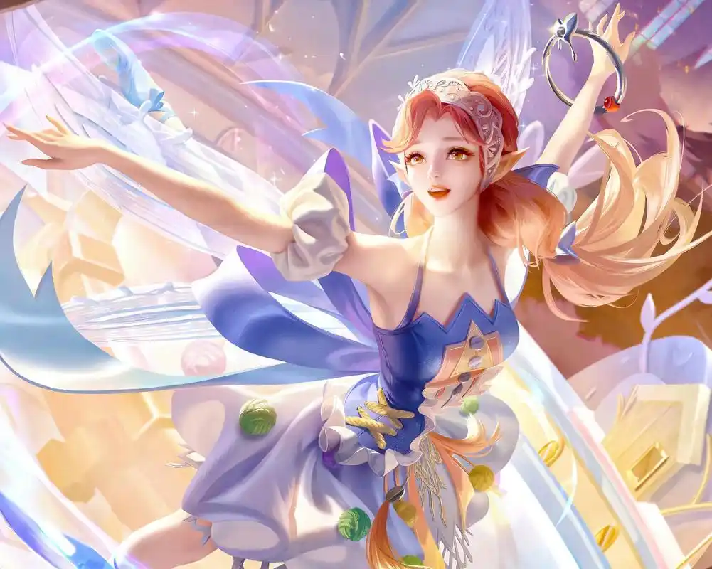 童话里走出来的公主029969♀15  #王者 #艾琳奇遇舞章 - 抖音