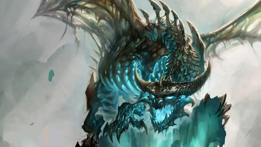 冰霜巨龙 游戏壁纸 游戏图片大全 游戏桌面壁纸大全 免费游戏高清壁纸