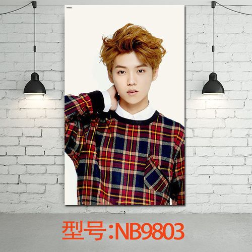exo鹿晗明星海报明信片写真集周边鹿晗海报纸 墙贴 宿舍墙纸