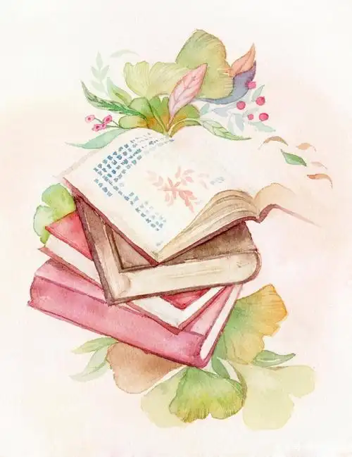 治愈系小清新系列插画手绘