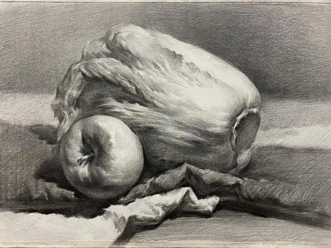 素描  #美术生  #画画  #素描静物