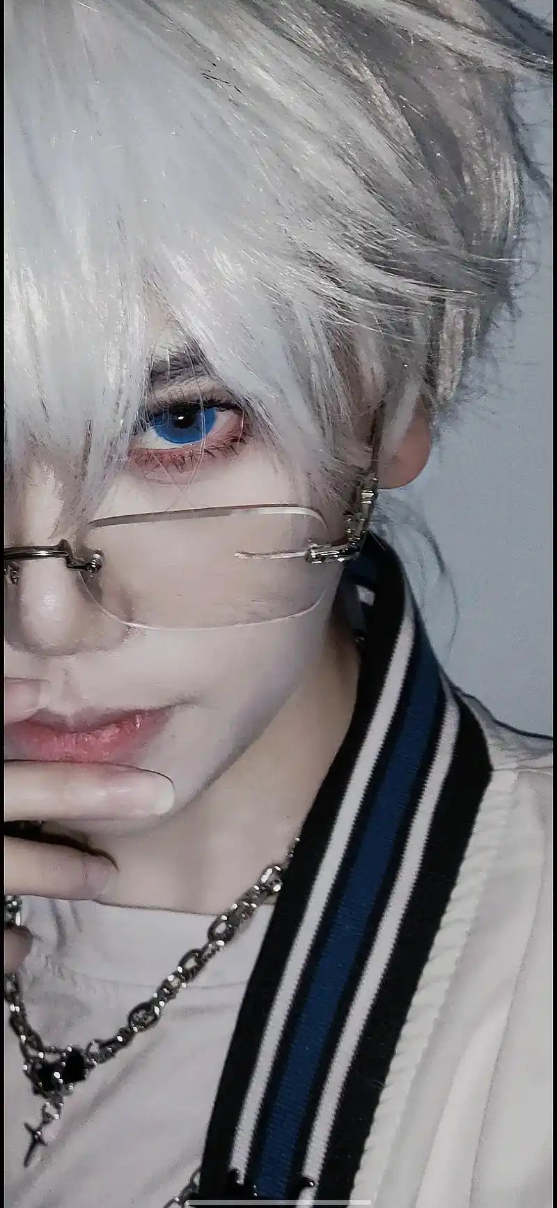 185大帅哥 #二次元 #氛围感 #白毛控 #少年感  - 抖音